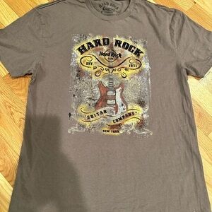 Hard Rock Cafe Destin Florida Mens T-Shirt Hard‎ Rock Guitar Company Size Large